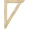 Ekena Millwork Traditional Slat Rough Sawn Bracket, Douglas Fir, 4"W x 28"D x 40"H BKT04X28X40TRA06RDF - alternate 2